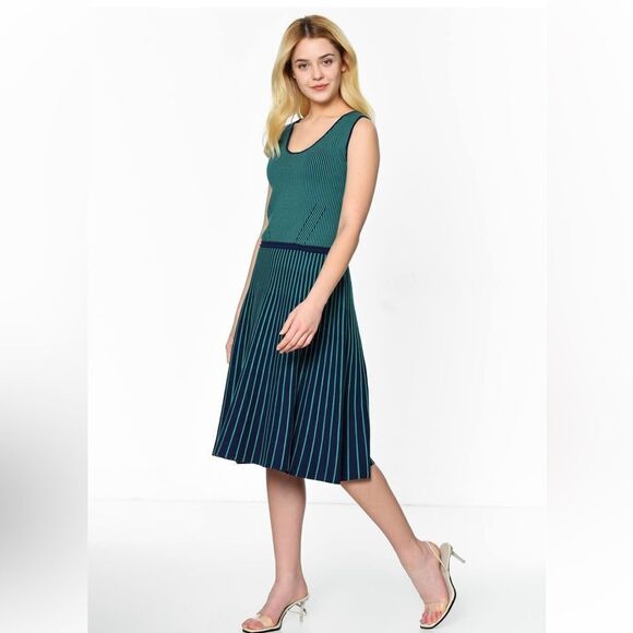 Banana Republic Knit Stripe Dress - Picture 2 of 5